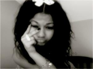 India Westbrooks taking a selfie