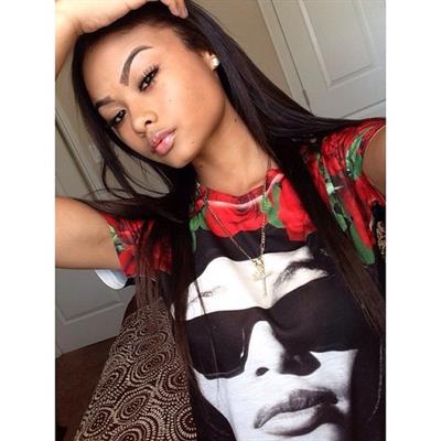 India Westbrooks taking a selfie