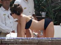 Kate Beckinsale in bikini as she fits in some sunbathing on family holiday in Mexico March 28-2013 