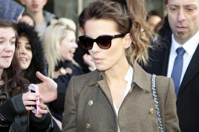 Kate Beckinsale out side her hotel in London, UK - February 20-2013 