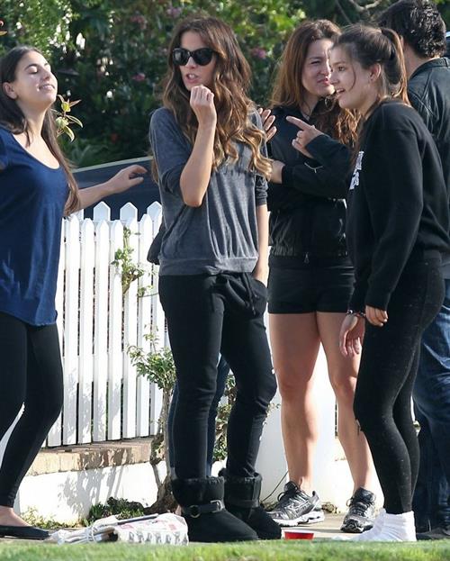 Kate Beckinsale Spotted at a friends house in Pacific Palisades March 32013 