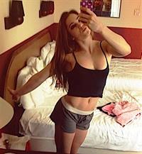 McKayla Maroney taking a selfie