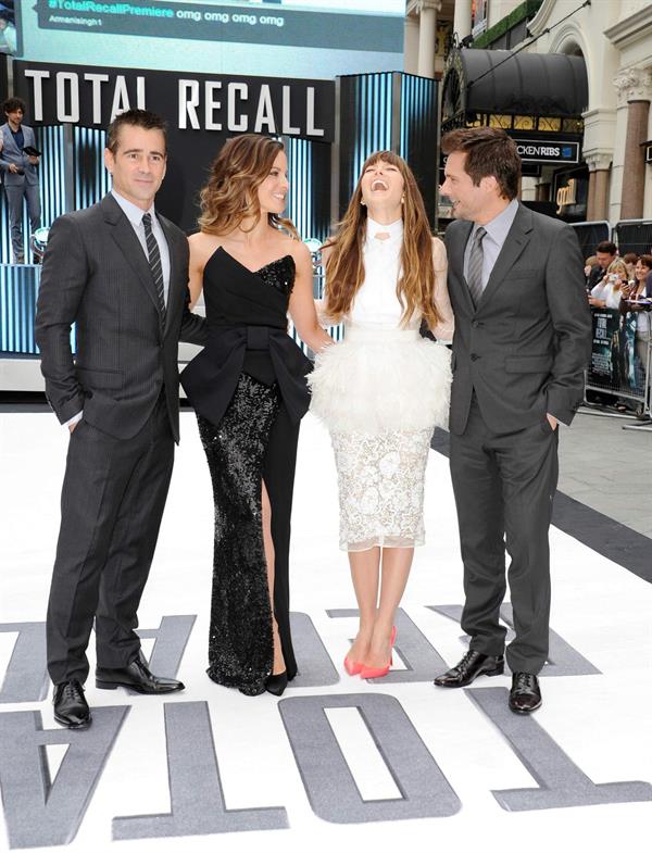 Kate Beckinsale London premiere of Total Recall August 16, 2012