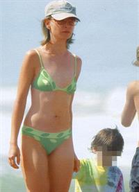 Calista Flockhart in a bikini