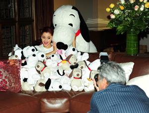 Ariana Grande Valentine Twitter party in Los Angeles 08-02-2012 