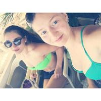 Aliya Mustafina in a bikini