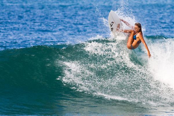 Alana Blanchard in a bikini