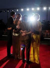 Jennifer Lawrence at the Hunger Games UK premiere on March 14, 2012 