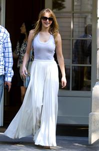 Jennifer Lawrence out and about in Paris 1-7-2012