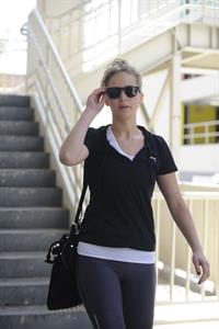 Jennifer Lawrence going to the gym in Los Angeles on June 12, 2012