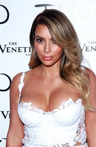 Kim Kardashian Celebrates Her Birthday At Tao Las Vegas on Oct. 25, 2013 