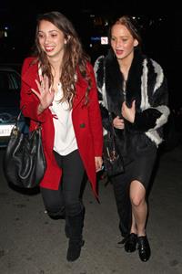 Jennifer Lawrence at Chateau Marmont Hotel 1/5/13  