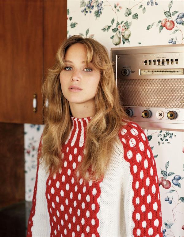 Jennifer Lawrence UK Vogue by Alasdair McLellan
