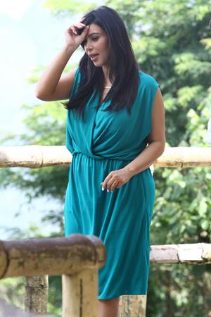 Kim Kardashian - Touring In Brazil With Kanye West 