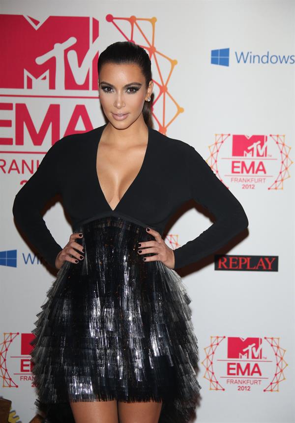 Kim Kardashian MTV EMA's 2012 Frankfurt November 11, 2012