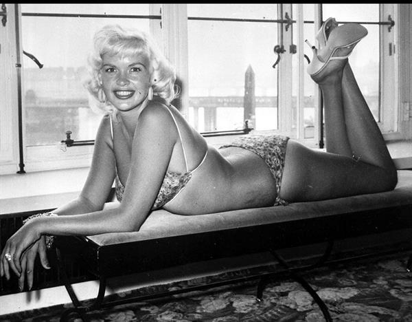 Jayne Mansfield in a bikini