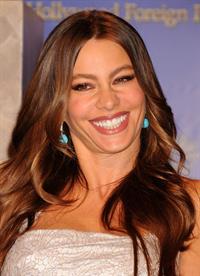 Sofia Vergara at the 69th annual Golden Globe Award Vominations on December 15, 2011