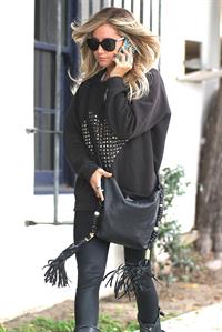 Ashley Tisdale goes shopping in West Hollywood on April 25, 2012