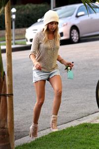 Ashley Tisdale leaving Barneys New York in Los Angeles 11/26/12 