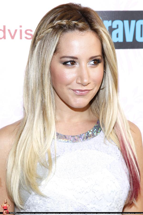 Ashley Tisdale the season premiere viewing party of Bravos Miss Advised on June 18, 2012