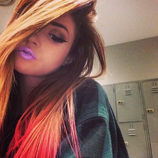 Chrissy Costanza taking a selfie