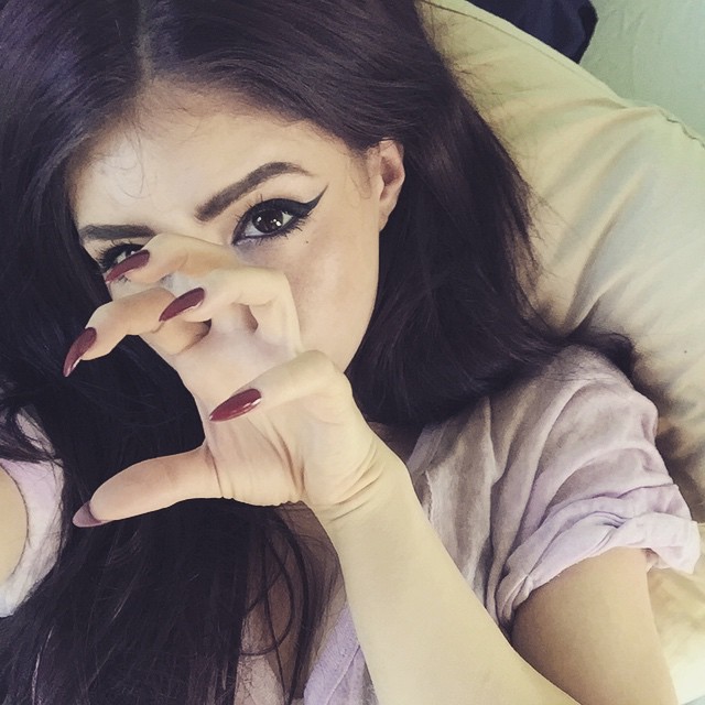 Chrissy Costanza taking a selfie