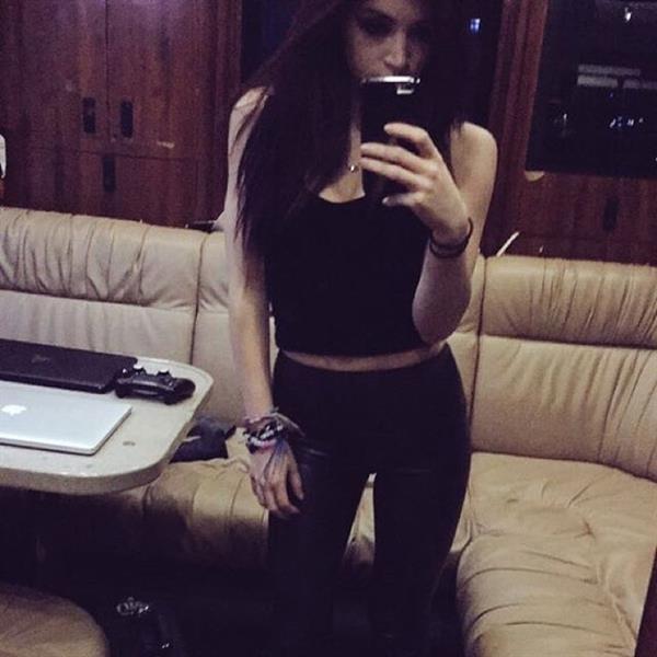 Chrissy Costanza taking a selfie