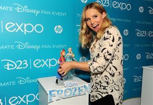 Kristen Bell at Disney's D23 Epo in Anaheim, California - August 9, 2013 