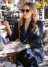 Kristen Bell out shopping at The Americana at Brand in Glendale 10/30/12