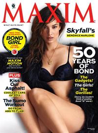 Bérénice Marlohe in lingerie