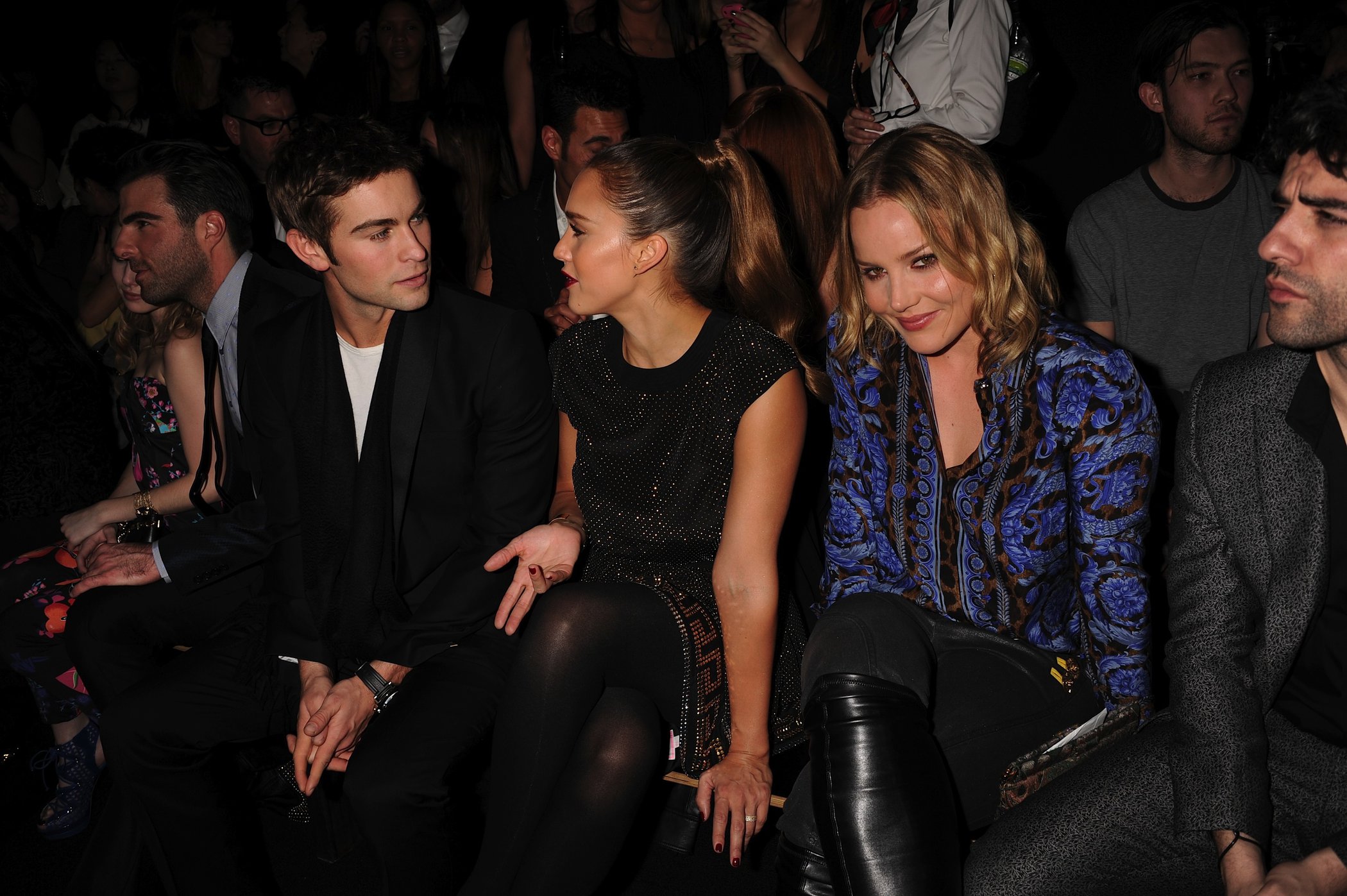 Abbie Cornish Versace for HM fashion event at the HM on the Hudson on November 8, 2011 