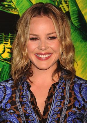 Abbie Cornish Versace for HM fashion event at the HM on the Hudson on November 8, 2011 