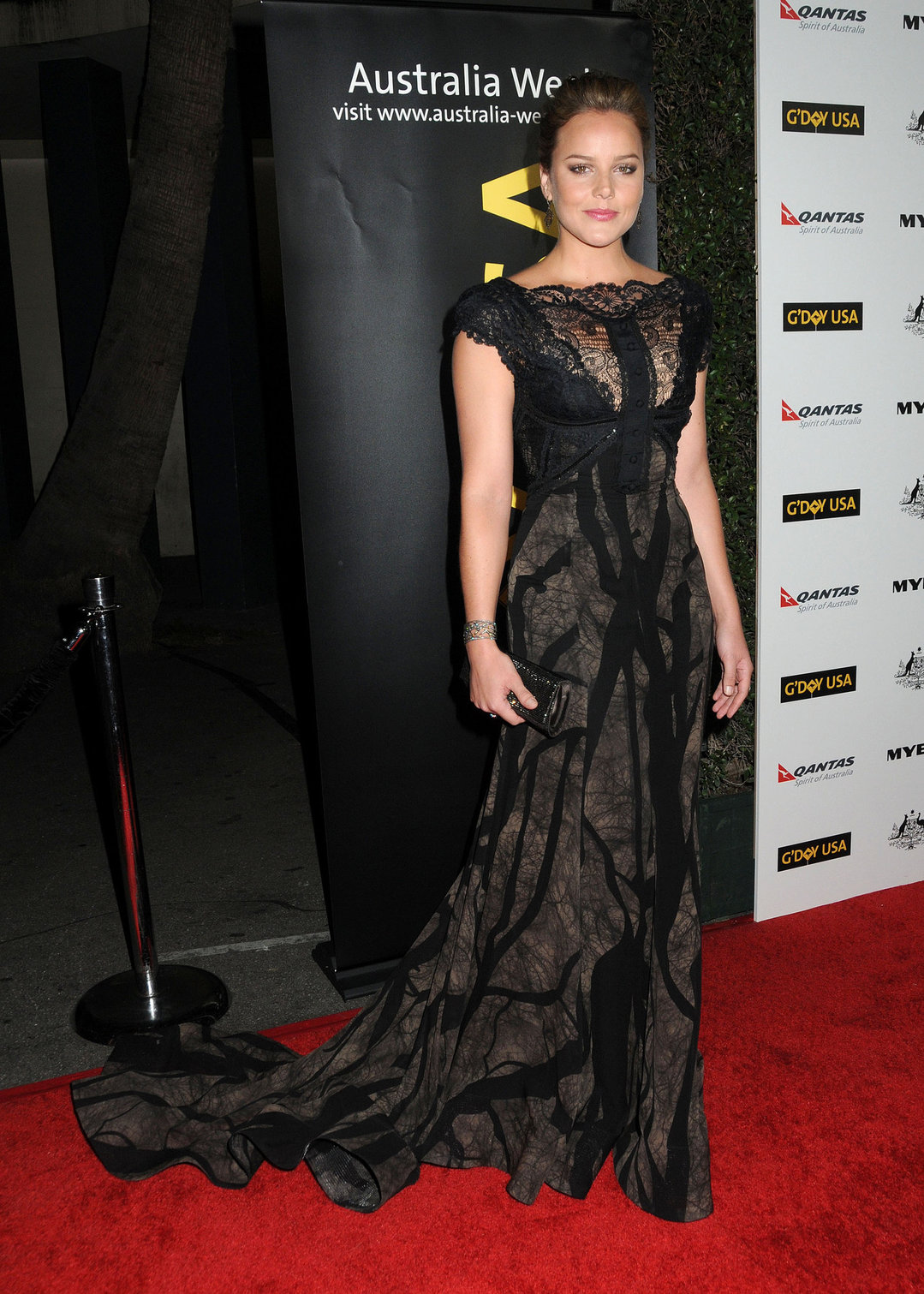 Abbie Cornish GDay USA Black Tie Gala at Hollywood Palladium on January 22, 2011
