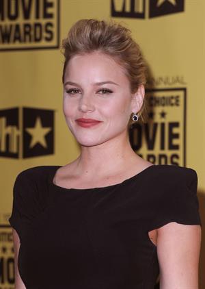 Abbie Cornish at the 15th Annual Critics Choice Movie Awards held at the Hollywood Palladium on January 15, 2010