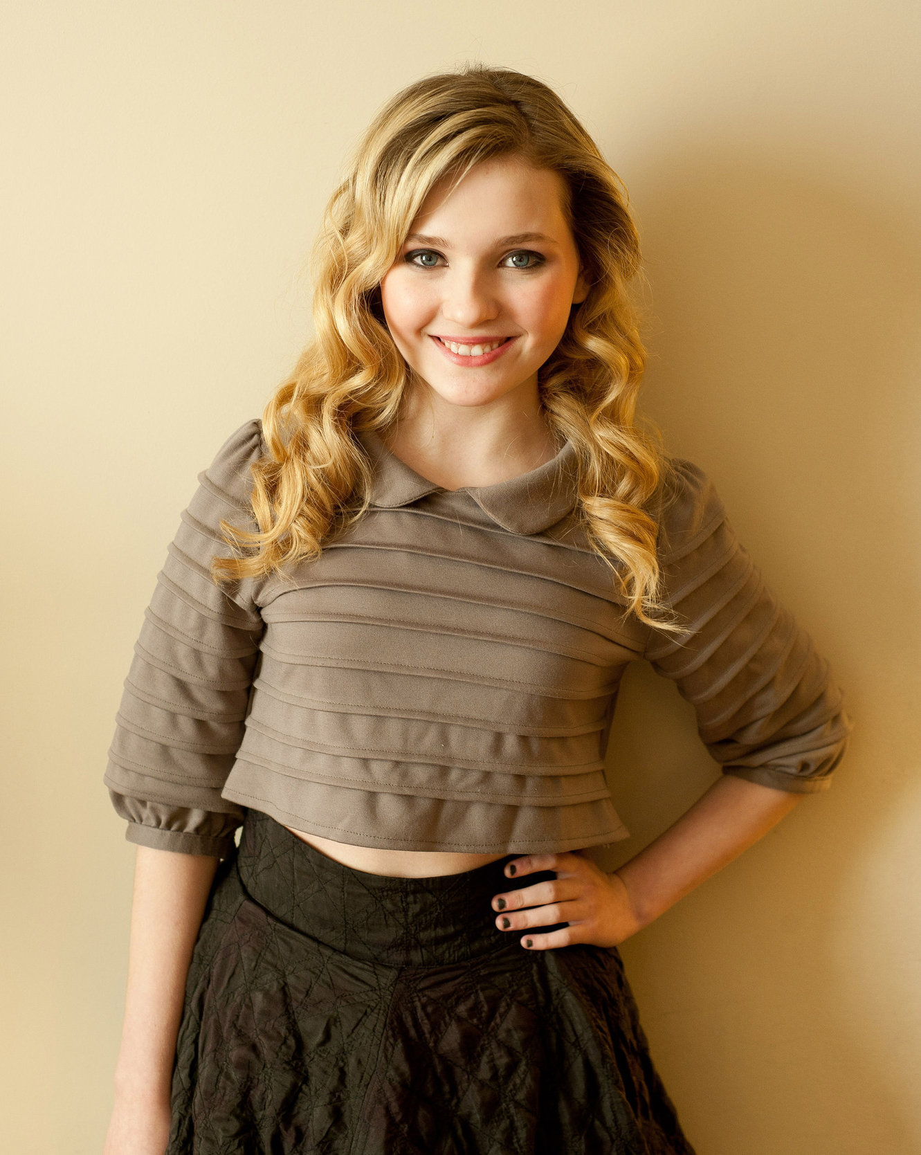Abigail Breslin portrait session at the Park Hyatt Hotel in Toronto 12/1/11 