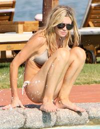 Abigail Clancy holiday at the Portocervo Hotel Cala di Volpe Sardinia Italy on July 12, 2010