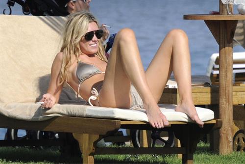Abigail Clancy holiday at the Portocervo Hotel Cala di Volpe Sardinia Italy on July 12, 2010