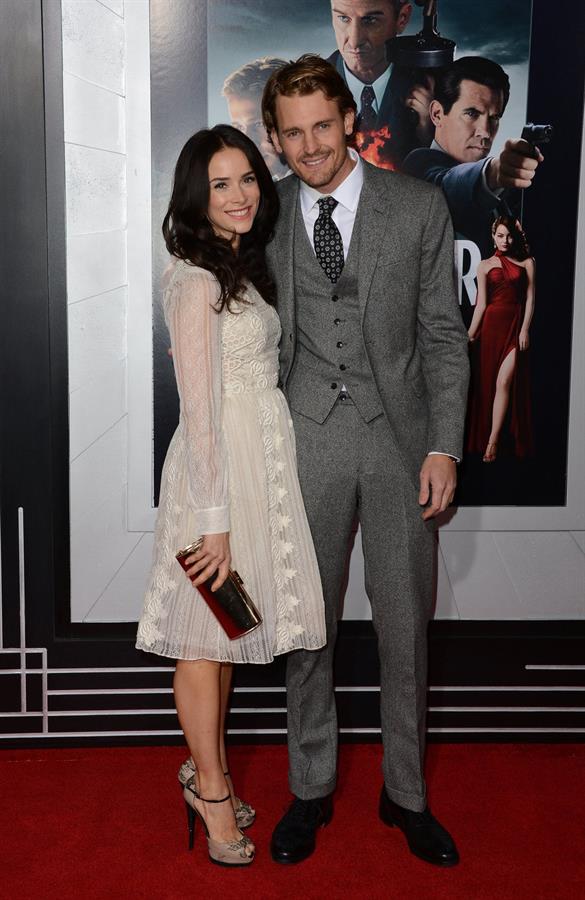 Abigail Spencer 'Gangster Squad' premiere in Hollywood 1/7/13 