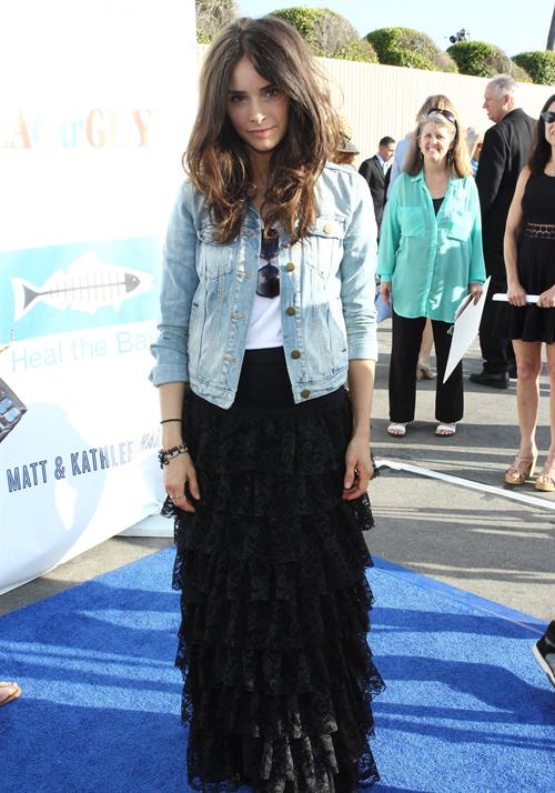 Abigail Spencer Heal the Bays Bring Back the Beach annual awards presentation in Santa Monica on May 17, 2012