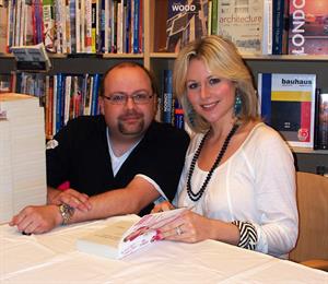 Abi Titmuss at a book signing in Southampton August 2, 2008