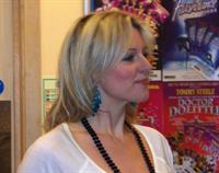Abi Titmuss at a book signing in Southampton August 2, 2008