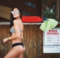 Raquel Natasha in a bikini - ass