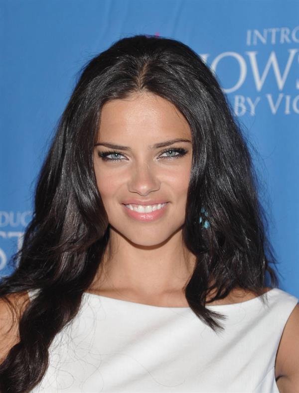 Adriana Lima Victoria's Secret Showstopper launch in New York City on August 9, 2011