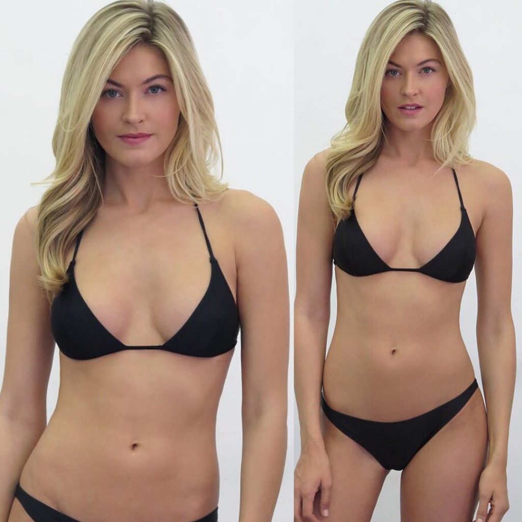 Julia Conley in a bikini