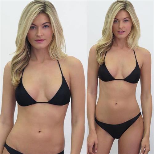 Julia Conley in a bikini