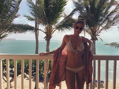 Steph Currie in a bikini