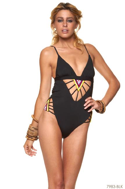 Abby Brothers in a bikini