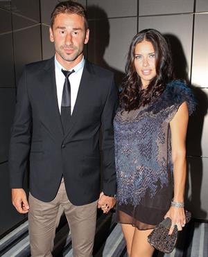 Adriana Lima at Brazil Charity Foundation Gala in Miami on March 27, 2012 