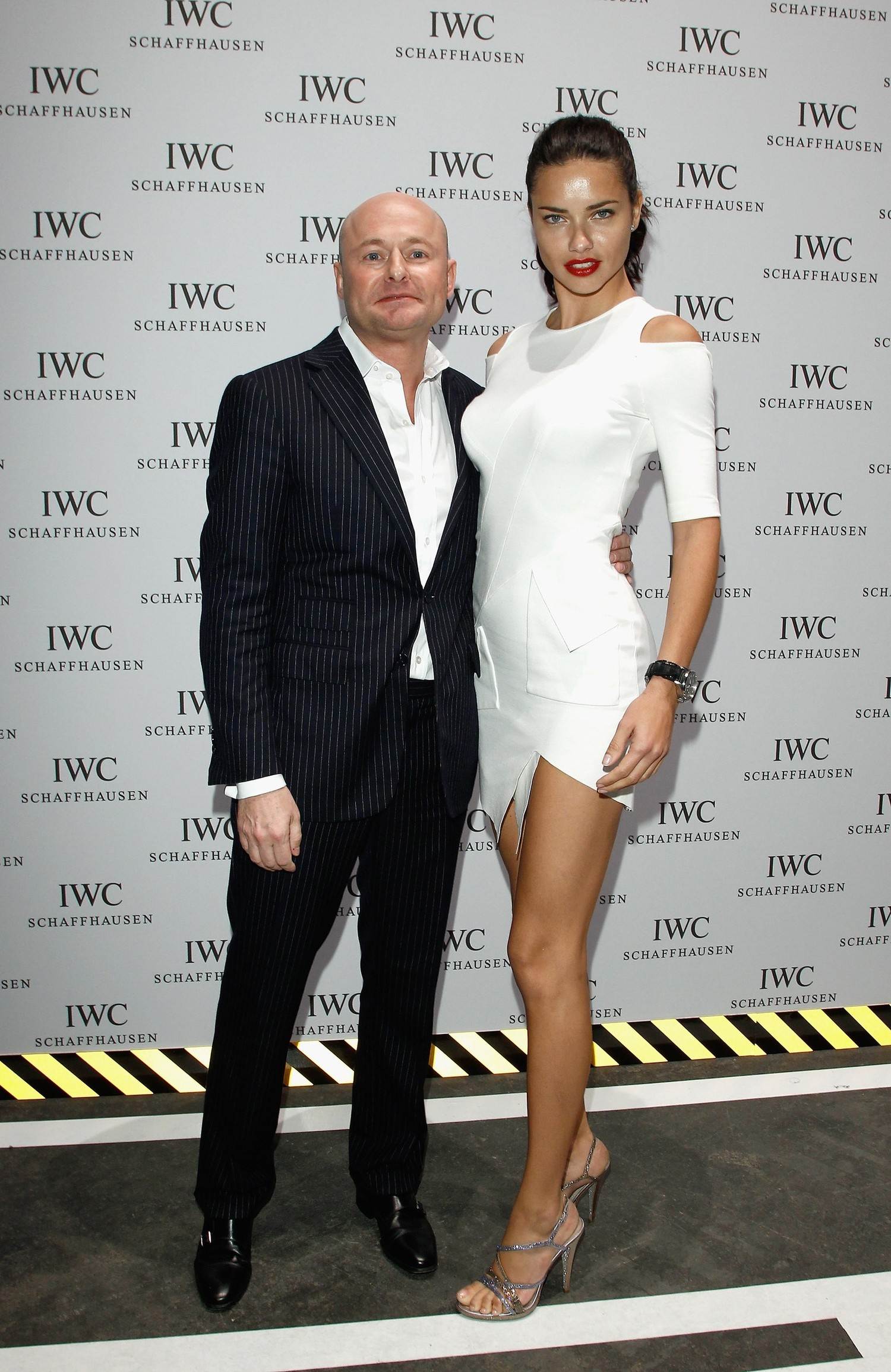 Adriana Lima IWC Schaffhausen Top Gun Gala on January 17, 2012 