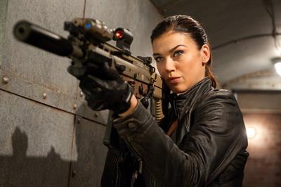 Adrianne Palicki G.I. Joe Retaliation production stills 